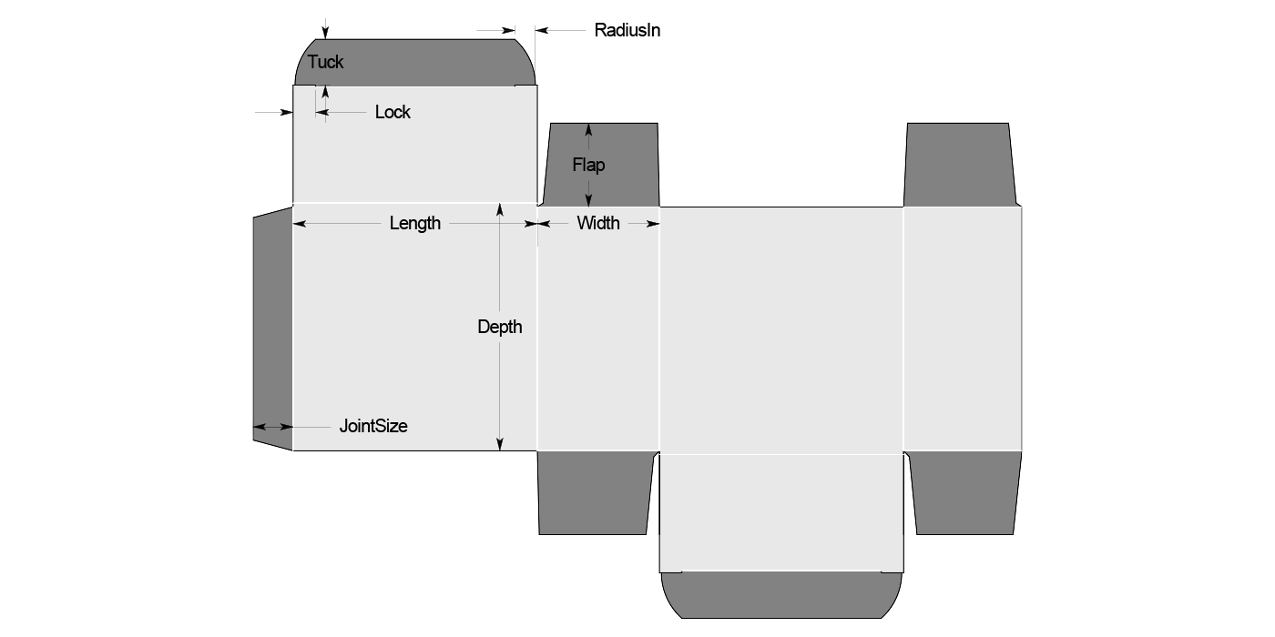 H011_Reverse TuckEnd (Box100) - View 2